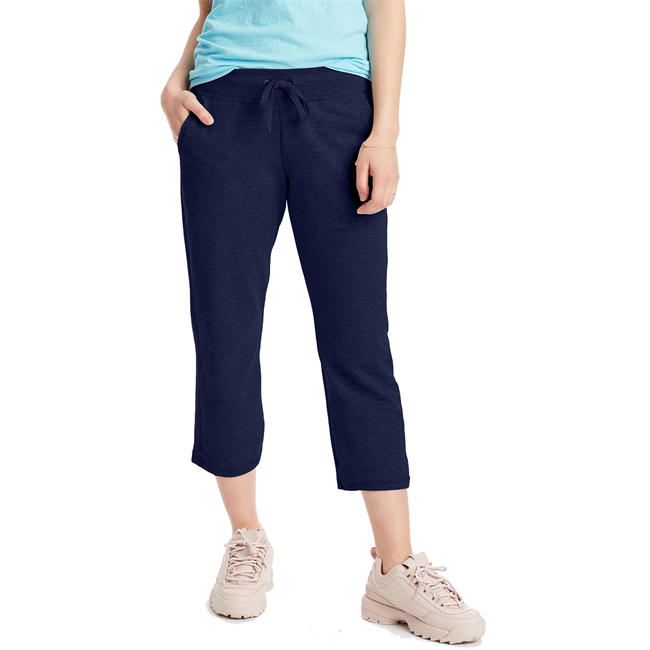 Women French Terry Pocket Capri